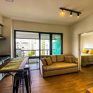  Apartamento Bela Cintra Piscina Terraco Sala E Perto Paulista